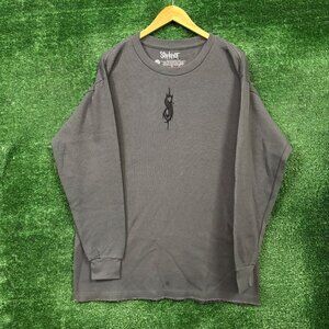 Slipknot Barcode Heavy Metal Band Oversized LS Thermal Size Large